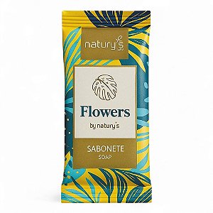 Sabonete 10g Flowers Natury’s Luxo – para Hotéis, Pousadas e Spas