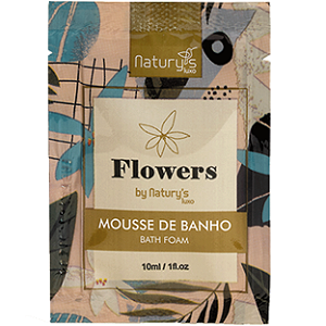 Kit 1000 Mousse de Banho Flowers by Naturys 10ml