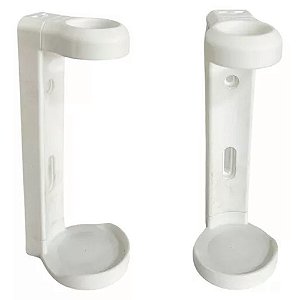 Suporte Dispenser De Plástico Branco Para Linha Naturys