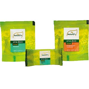 Kit Shampoo, Condicionador e Sabonete Erva Doce Natury's