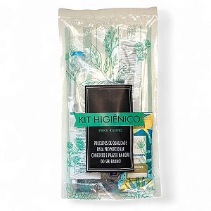 Kit Higiene Pessoal 6 Itens: Banho, Dental e Barbear - Viagem, Doação e Hotel