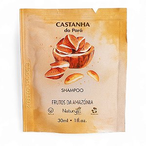 Shampoo Sachê Castanha do Pará 30ml – Naturys Frutos da Amazônia