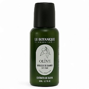 Mousse de Banho Le Botanique Olive 80ml – Linha Premium com Extrato de Oliva