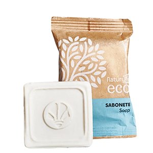 Kit 500 Sabonetes Ecológico 20g Sustentável Hotel, Resort, Pousada