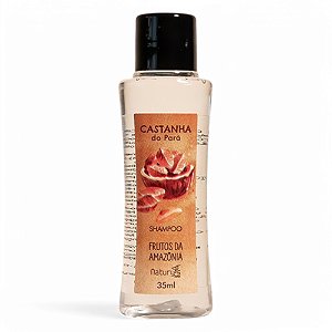 Kit 200 Shampoo Castanha Do Pará Frasco 35ml Naturys