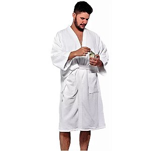Roupão Felpudo Hotel Unissex 420 g/m² Clássica Teka Profiline