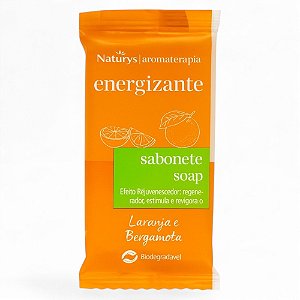Sabonete 20g Naturys Aromaterapia Energizante – Laranja e Bergamota,  Hotéis e Spas