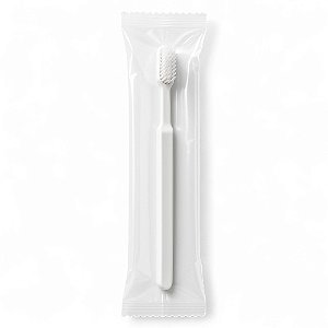 Escova Dental Adulto 17cm Embalada Individualmente – Cerdas Macias