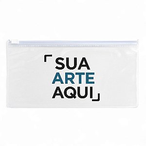 100 Nécessaires Plástica Zíp Zap 22cm x 9cm – Personalize e Monte Seu Kit Dental