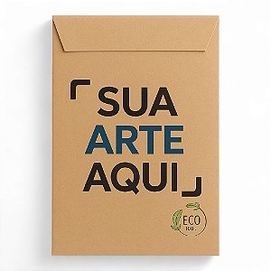 50 Embalagens Ecológica Personalizada 11cm x 17cm – Monte Seu Kit de Higiene Sustentável!
