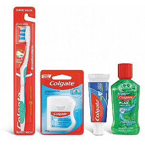 Kit Higiene Bucal Colgate Completo – Viagem | Hotel | Brinde Corporativo