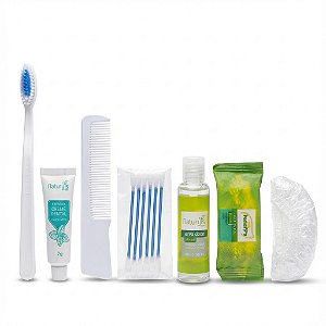 Kit Higiene Pessoal Completo 9 itens | Hotel, Viagem, Hospital, Empresarial