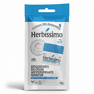 Desodorante em Creme Herbíssimo Sensitive - Refil Econômico 45g