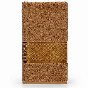 Toalha de Banho Capri Marron 100% Algodão 1,50m x 80cm | Maciez e Absorção para Seu Banheiro