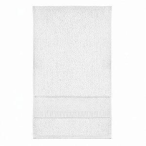 Toalha de Lavabo Branca – Maciez e Elegância (45x29cm)