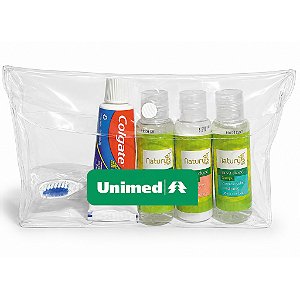 Kit Higiene Completo Unimed 6 itens - Internação | Coorporativo