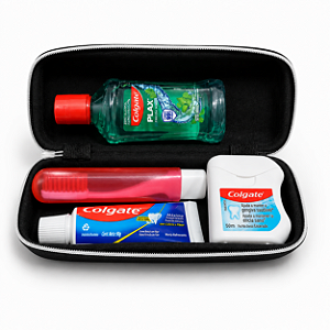 Kit Higiene Bucal Completo Wegreen + Colgate 5 itens