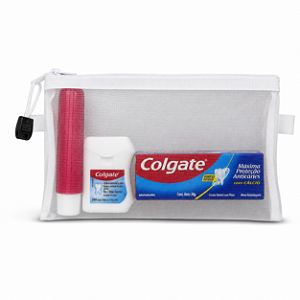Kit Higiene Bucal Wegreen com Necessaire Telada | 4 Itens
