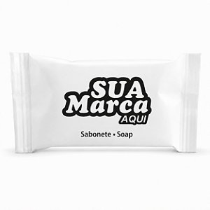 Kit 1000 Sabonetes 10g Flowers Personalizados