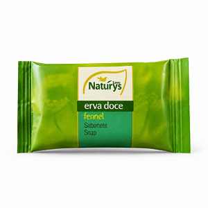 Kit 500 Sabonetes Natury’s Erva Doce 18g – Amenities para Hotel, Pousada e Airbnb