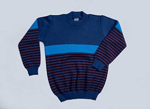 Blusa infantil / juvenil listrada