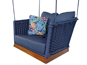 Balanço suspenso Poltrona - Corda náutica by DeckDecor