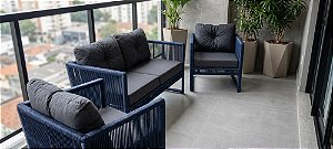 Conjunto Bahia em corda náutica