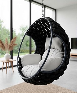 Balanço suspenso Russ - tricô náutico