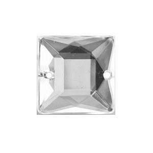 Chaton Furo 12mm 100Un Crystal