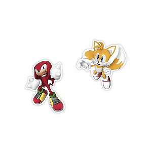 Mini Personagens Decorativos Sonic