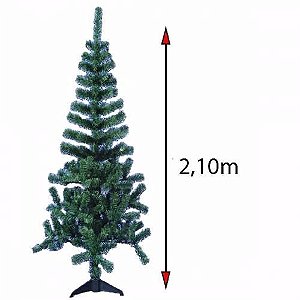 Árvore de Natal 2.1m com 800 galhos