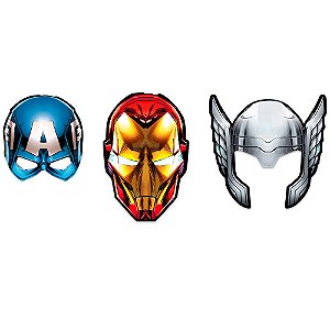Máscara de Papel Avengers