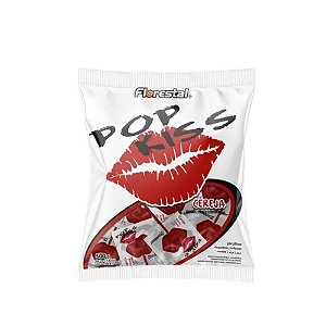 Pirulito Pop Kiss Cereja 500g