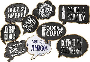 Kit Placas Boteco