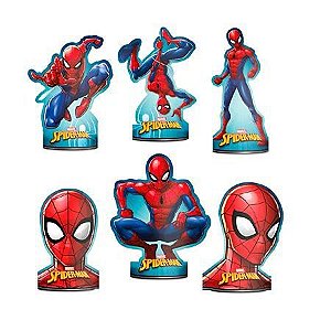 DECORAÇÃO DE MESA HOMEM-ARANHA 06UN