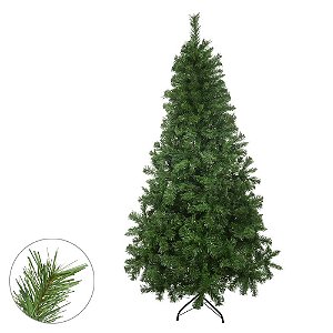 A.ARVORE NATAL MICHIGAN  3m com  2100 TIPS C/BASE METAL (VERDE) 3m (FLORARTE)