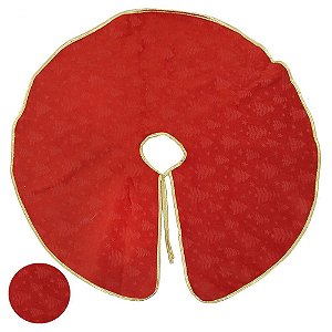 SAIA  ARVORE VELUDO 75cm (VERMELHO DOURADO) (FLORARTE) Vol. 2
