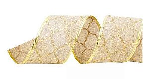 FITA COLMEIA CRM/OUR 6,3CMX914CM (FITAS NATALINAS) C/1 UN