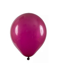 BALAO LISO RED. 16 MAGENTA  12 UN