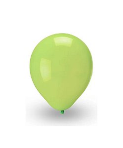 BALAO LISO RED. 05 VERDE CANDY 50 UN