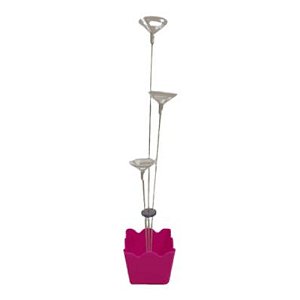 SUPORTE P/ BALOES CACHEPOT C/ 3 HASTES - PINK