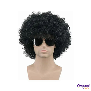 PERUCA BLACK POWER C/1 UN  - PRETO
