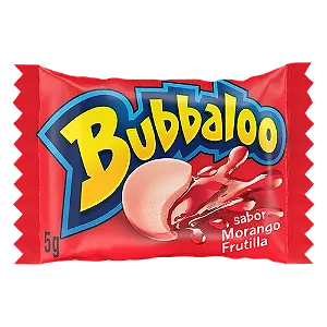 BUBBALOO MORANGO 300g 60 UNIDADES