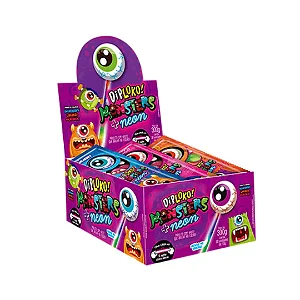 DIPLOKO NEON MONSTERS C/30UN 300g