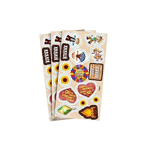 Adesivo Decorativo Diversos Arraiá – Cartela com 45 unidades