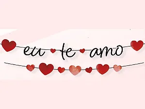Faixa Decorativa – Amore Eu Te Amo – 1 unidade