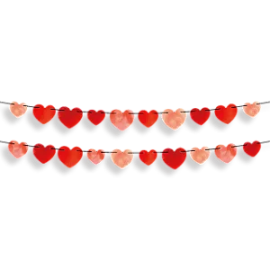Faixa Decorativa Corações “Amore” – Regina – 1,5m x 10cm – 1 unidade