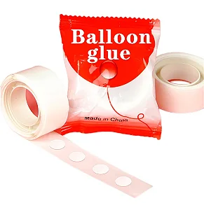 Adesivo para Balões – Ballon Glue – Cartela com 100 unidades