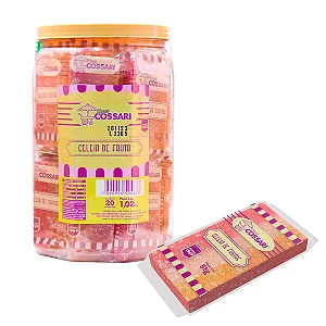 Doce de Geleia de Fruta Cossari – 1,02kg com 50 Unidades