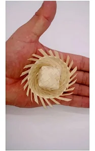 Chapéu de Palha Mini – Pacote com 10 Unidades